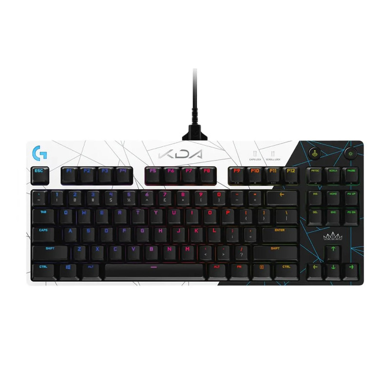 Logitech PRO KDA League of Legends TKL Tactile Gaming Keyboard - لوحة مفاتيح